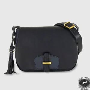 Borsa donna a tracolla in pelle Kate Blu