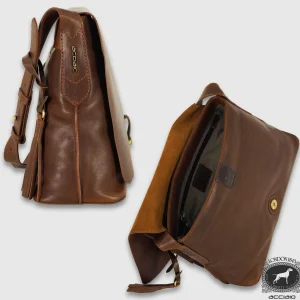 Borsa donna a tracolla in pelle Sarah Castagno