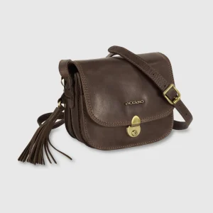 Borsa Donna a tracolla mini in pelle Megan Marrone