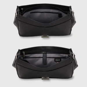 Borsa professionale da lavoro in pelle morbida 15'' Nero
