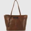 Borsa Shopping in pelle Mary Castagno