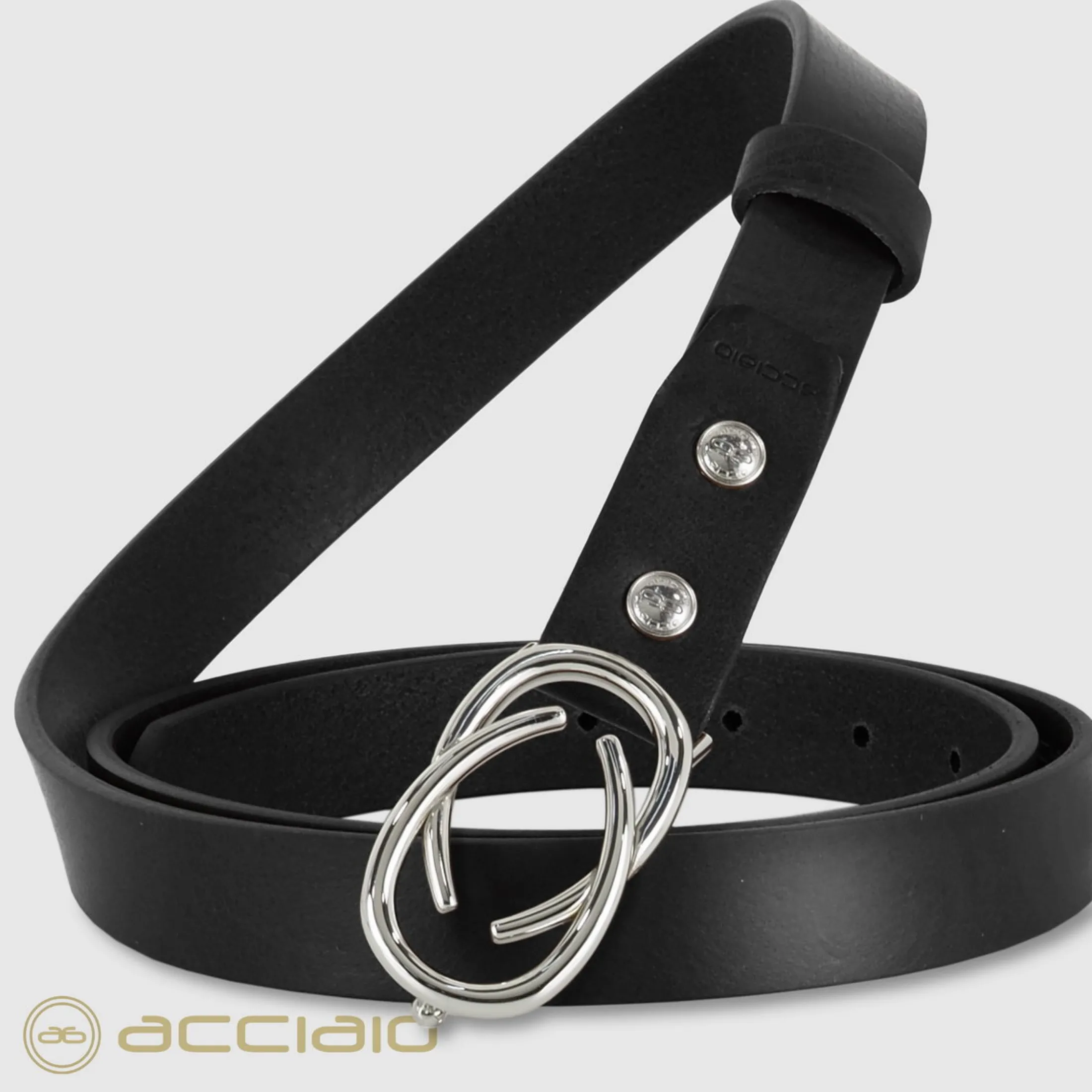 cintura_donna_sottile_in__0-9.webp Cintura donna sottile in pelle Infinity Palladio cuoio Nero
