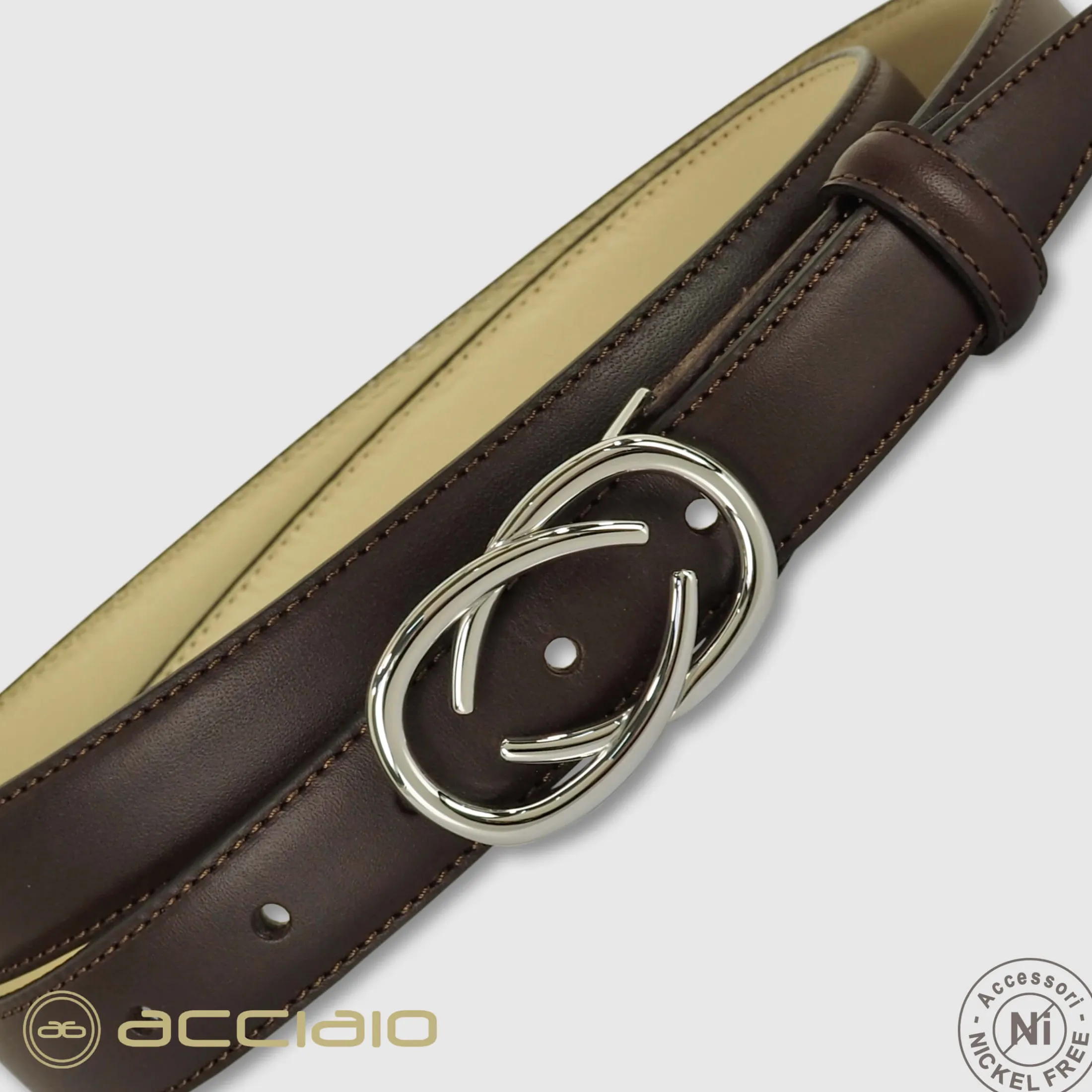 cintura_donna_sottile_in__2-8.webp Cintura donna sottile in pelle Infinity Palladio cuoio Marrone