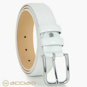 Cintura elegante da uomo senza cuciture in pelle