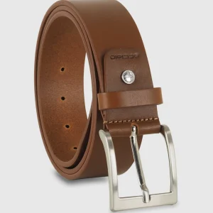 Cintura in cuoio alta 40 casual da jeans Cognac