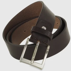 Cintura in cuoio alta 40 casual da jeans Moka