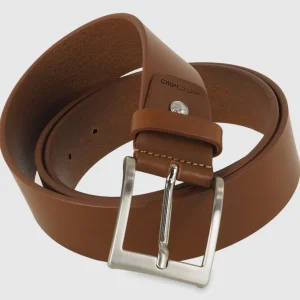 Cintura in cuoio alta 40 casual da jeans Cognac