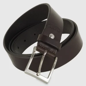 Cintura in cuoio casual da jeans colore Marrone