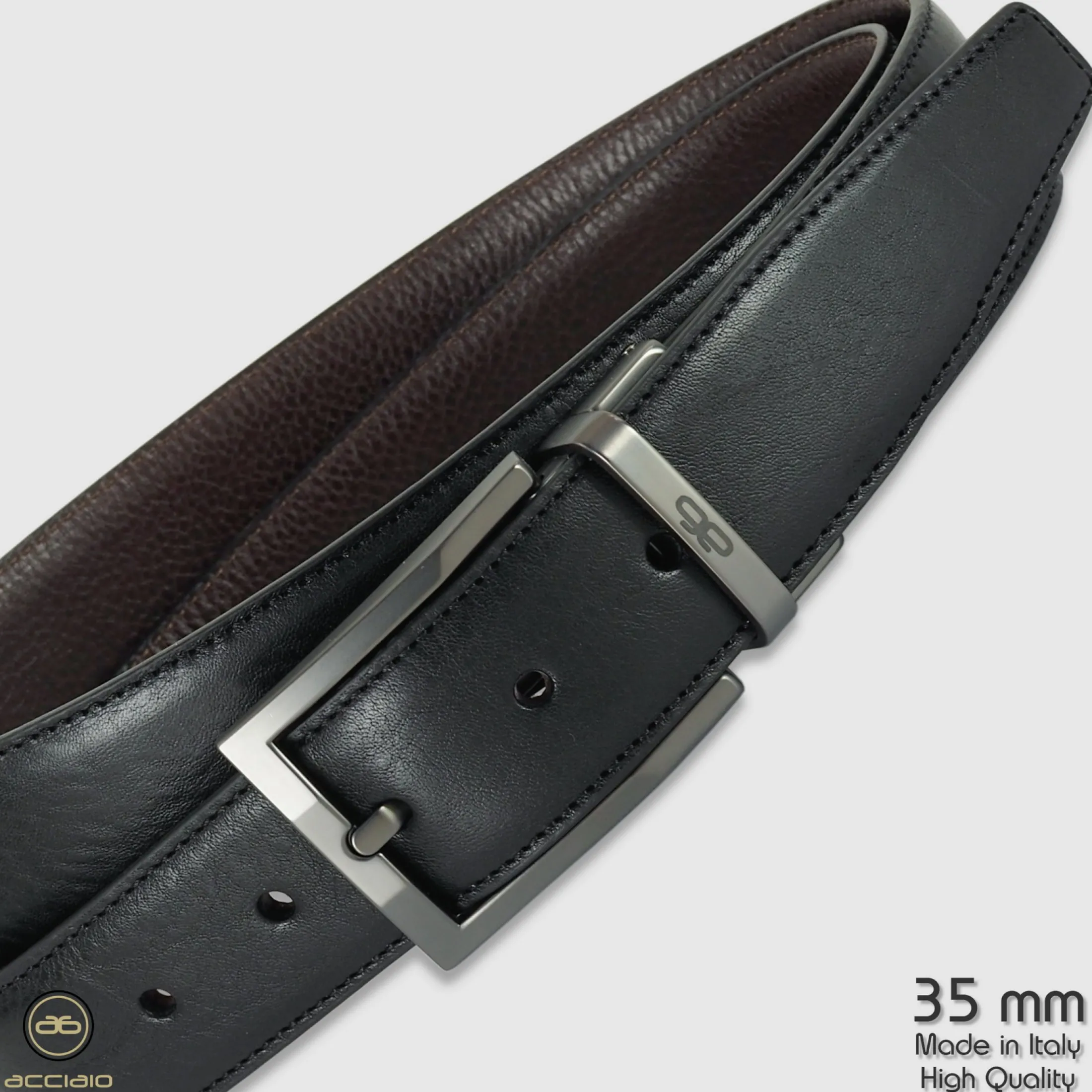 cintura_reversibile_uomo__3-2.webp Cintura reversibile uomo double face Emerald pelle Nero/Marrone