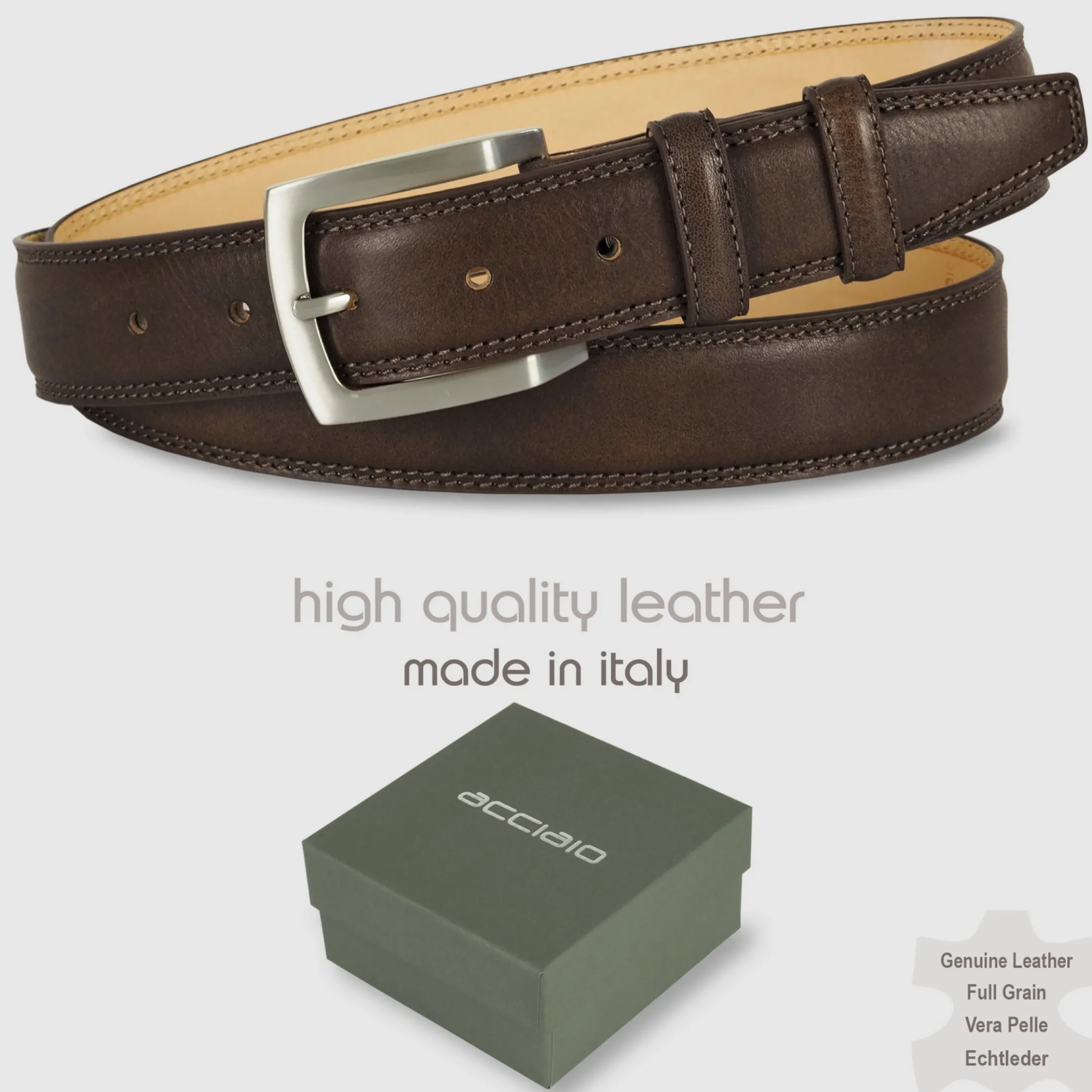 cintura_uomo_classica_amb_1-1.webp Cintura uomo classica Amber in pelle Vacchetta Moka