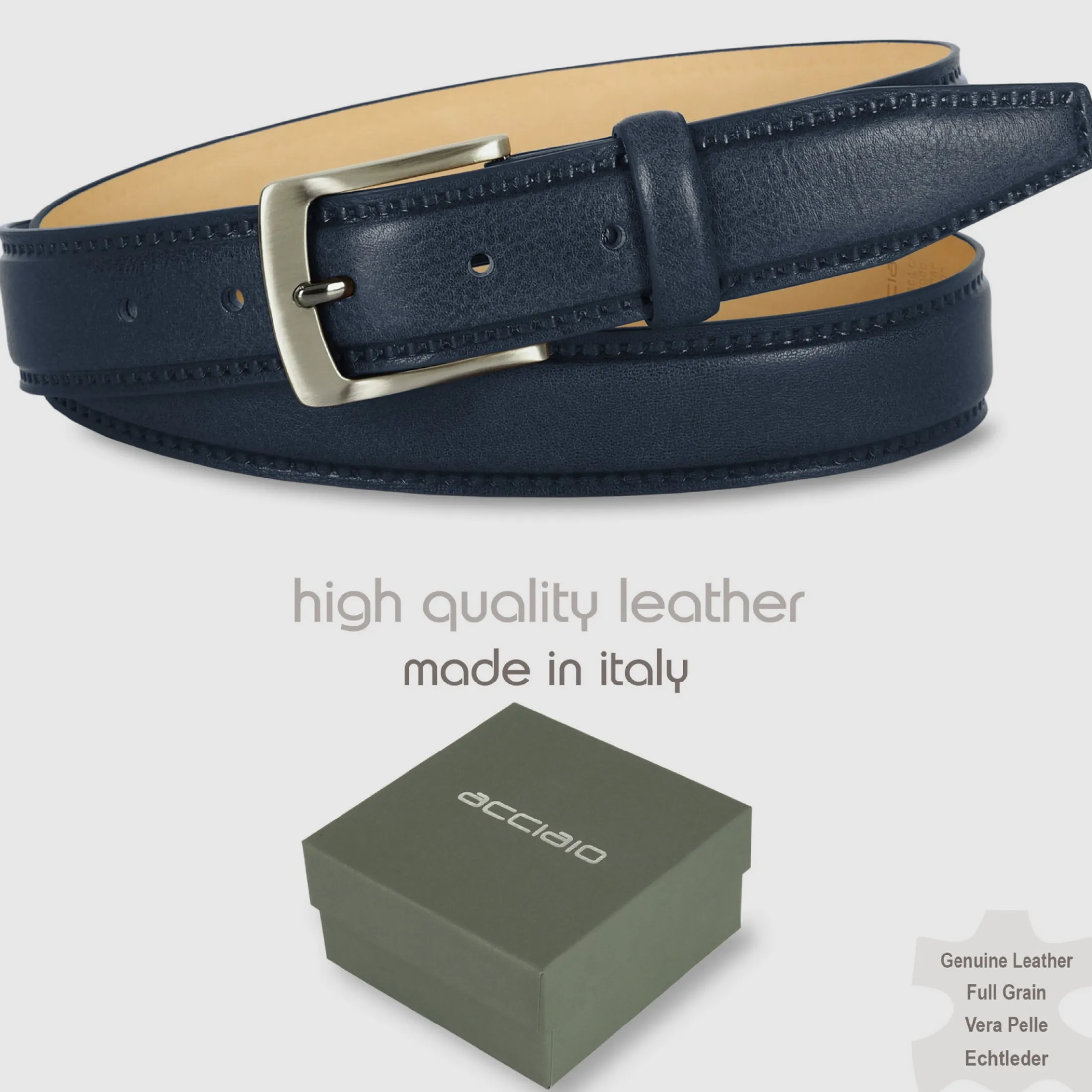 cintura_uomo_classica_qua_1.webp Cintura uomo classica Quarz in pelle Vacchetta Blu