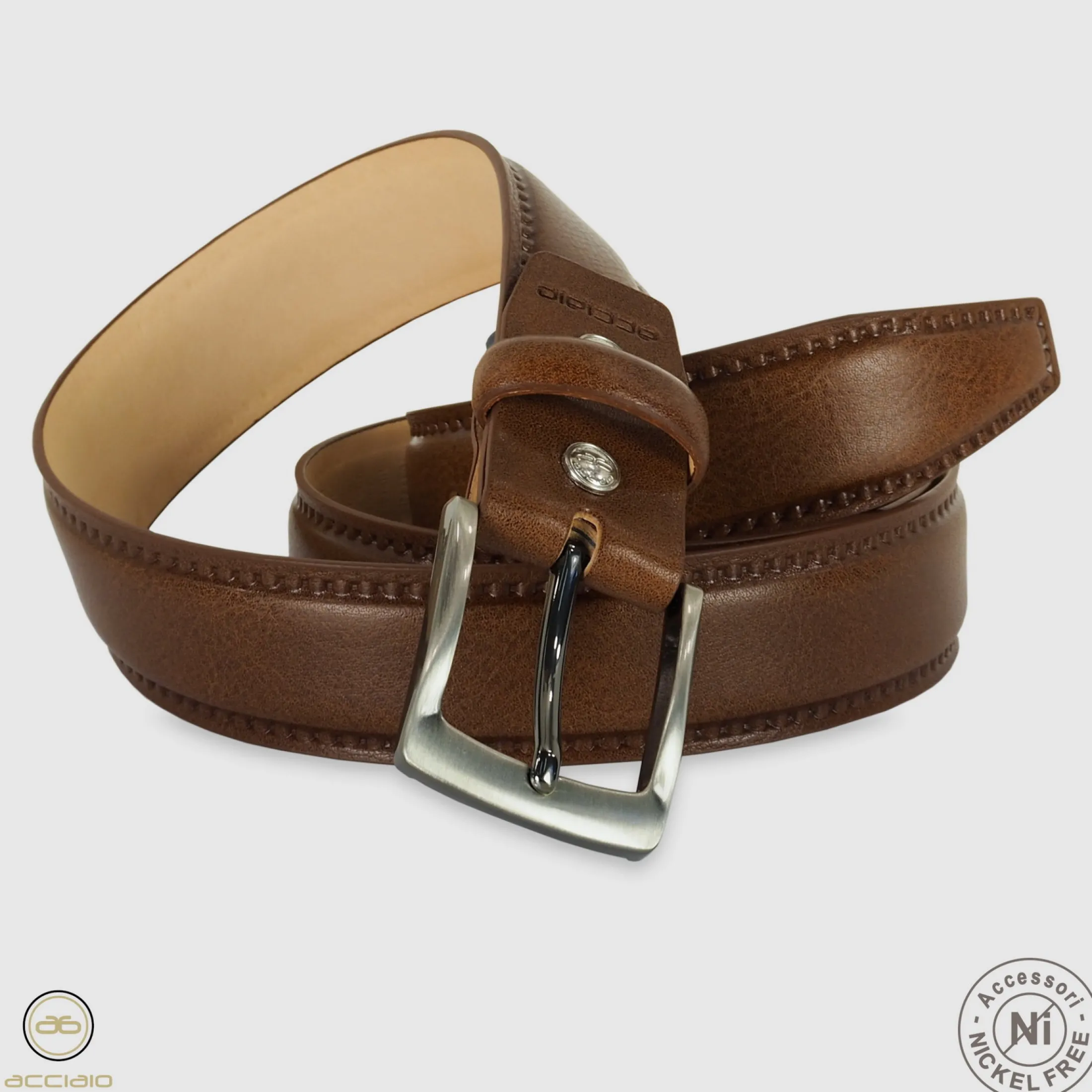 cintura_uomo_classica_qua_2-1.webp Cintura uomo classica Quarz in pelle Vacchetta Marrone