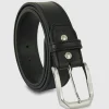 Cintura uomo cuoio Onyx in pelle Nera