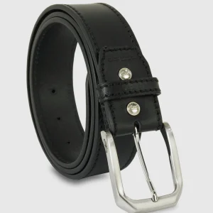 Cintura uomo cuoio Onyx in pelle Nera