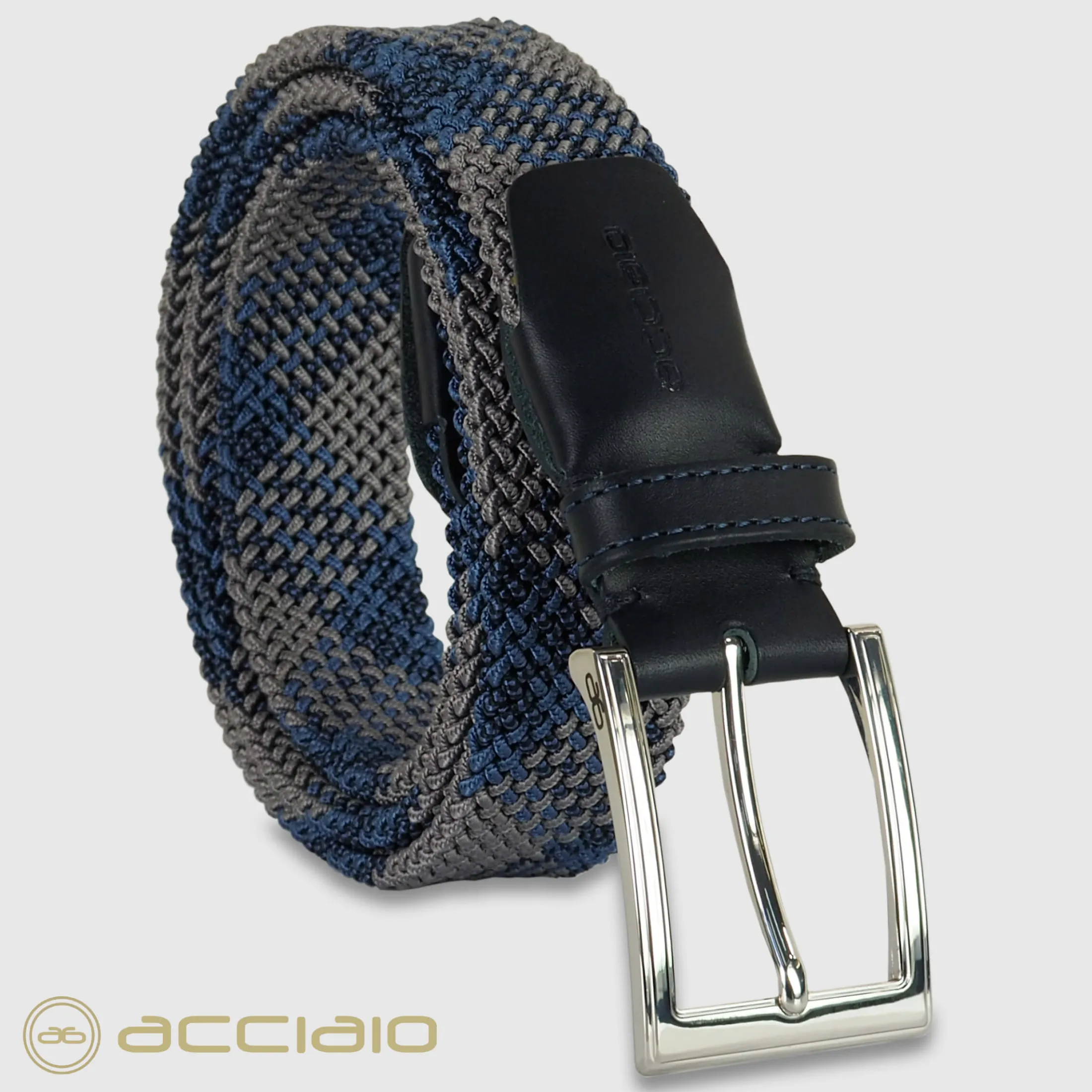 cintura_uomo_intrecciata__0-1.webp Cintura uomo intrecciata elastica Blu Wind