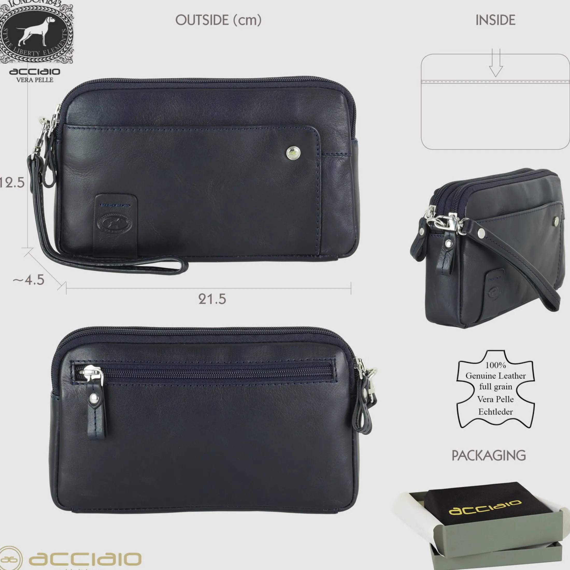pochette_uomo_in_pelle__v_3.webp Pochette Uomo in pelle 2 vani zip borsello a mano Harry 7" Blu