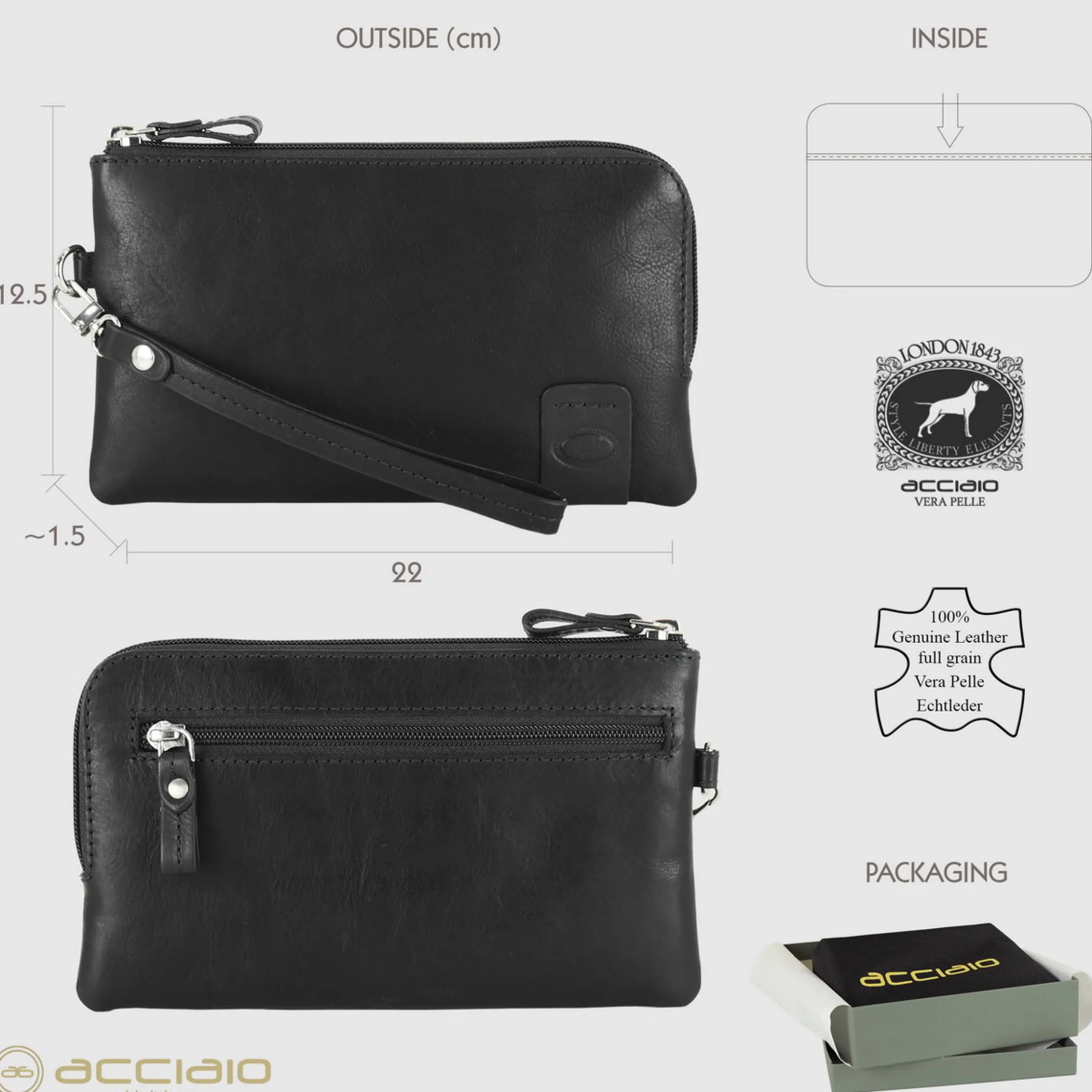 pochette_uomo_piccola_in__3-3.webp Pochette Uomo piccola in pelle borsello a mano Thomas 7" Nero