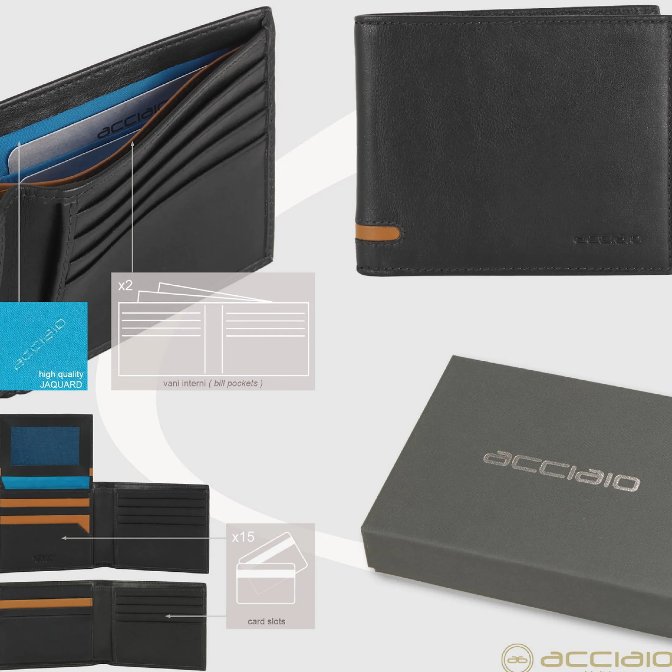 portafoglio_da_uomo_con___2-1.webp Portafoglio da uomo con 15 carte di credito e patta, Nero