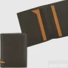 Portafoglio mini da uomo 7 carte Marrone/Moka