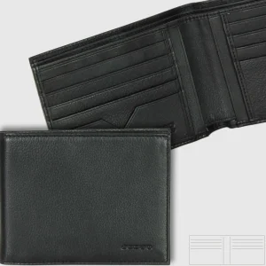 Portafoglio uomo classico 8 carte di credito in pelle