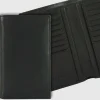 Portafoglio Verticale uomo in pelle Soft Nero, 16 carte credito