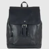 Zaino classico in pelle Piccadilly 15" Blu