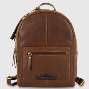 Zaino donna in pelle Victoria Castagno