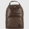 Zaino in pelle Carnaby St. 13" Marrone