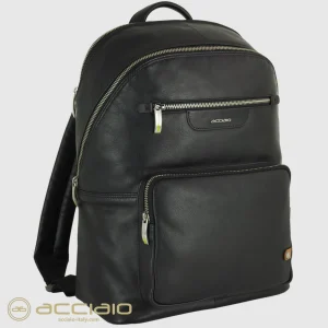 Zaino porta pc Geo 15" pelle Nero