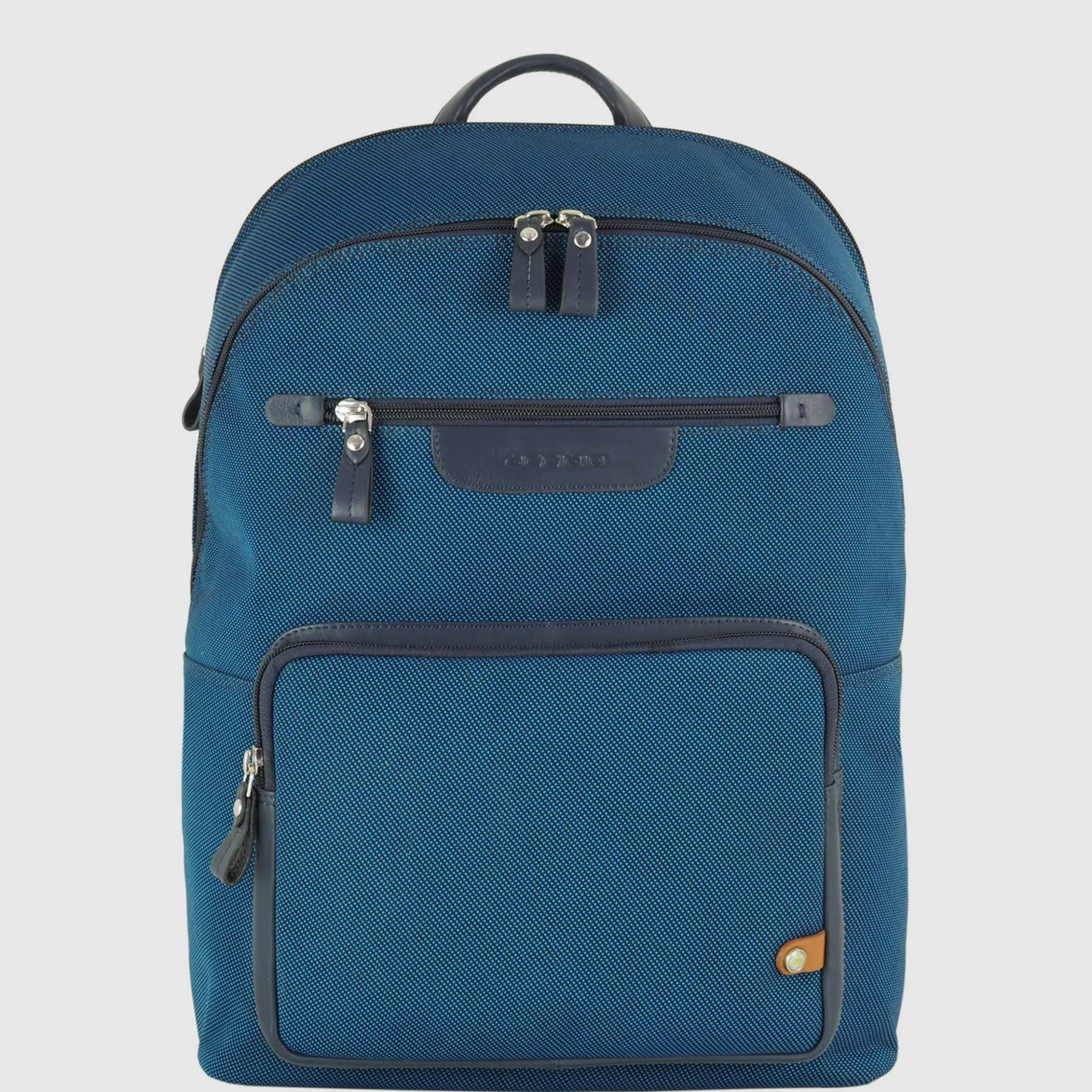 zaino_porta_pc_geo__tessu_0.webp Zaino porta pc Geo 15" tessuto e pelle Blu Cobalto