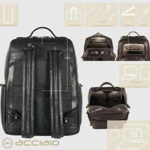 Zaino porta pc grande in pelle Liverpool 17