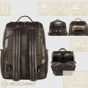Zaino porta pc grande in pelle Liverpool 17