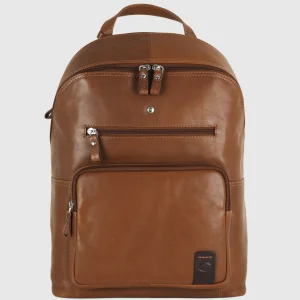 Zaino porta pc in pelle Carnaby St. 15" Castagno