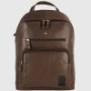 Zaino porta pc in pelle Carnaby St. 15" Marrone