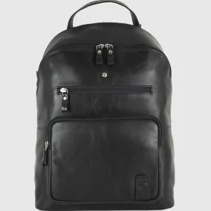 Zaino porta pc in pelle Carnaby St. 15" Nero