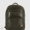 Zaino porta pc piccolo Geo 13" pelle Moka