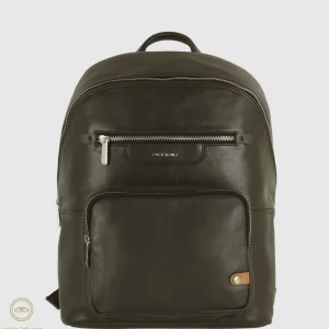 Zaino porta pc piccolo Geo 13" pelle Moka