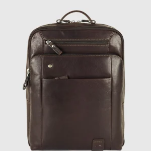 Zaino porta pc piccolo in pelle Brighton 13" Marrone