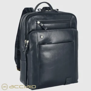 Zaino porta pc piccolo in pelle Brighton 13" Blu