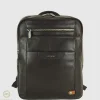 Zaino porta pc piccolo Zip 13" pelle Moka
