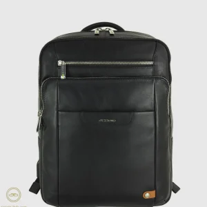 Zaino porta pc piccolo Zip 13" pelle Nero