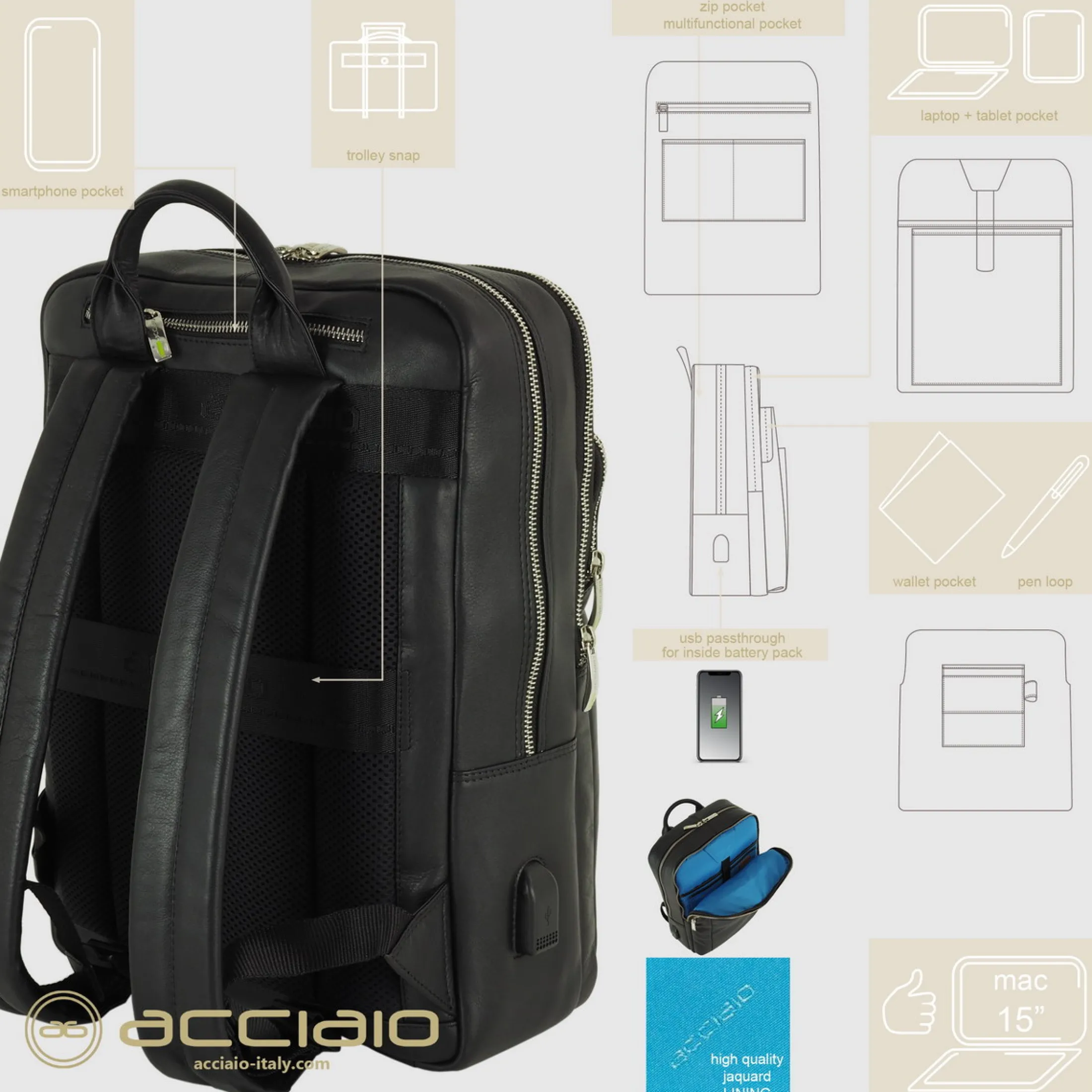 zaino_porta_pc_zip__pelle_3-2.webp Zaino porta pc Zip 15" pelle Nero