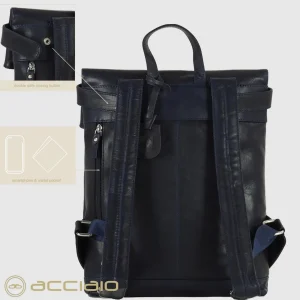 Zaino Roll-top in pelle Oxford St. 13